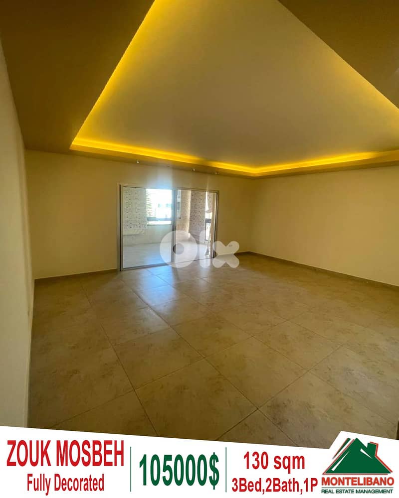 Fully Decorated 130 sqm Apartment For Sale in Zouk Mosbeh (ذوق مصبح) 0