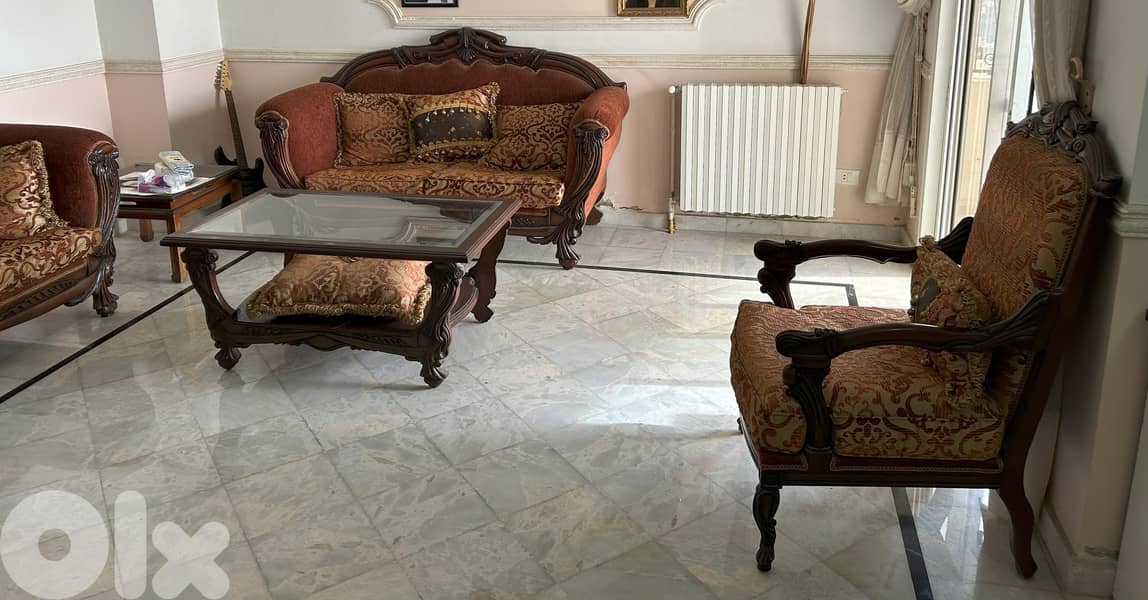 Good condition. 3-seat + 2-seat + 2x bergere 1