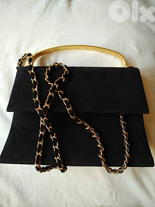 Old velvet handbag (handmade) - Not Negotiable 0