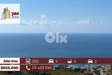 Sahel Alma 285m2 | Open View | High End | Gated Community | IV