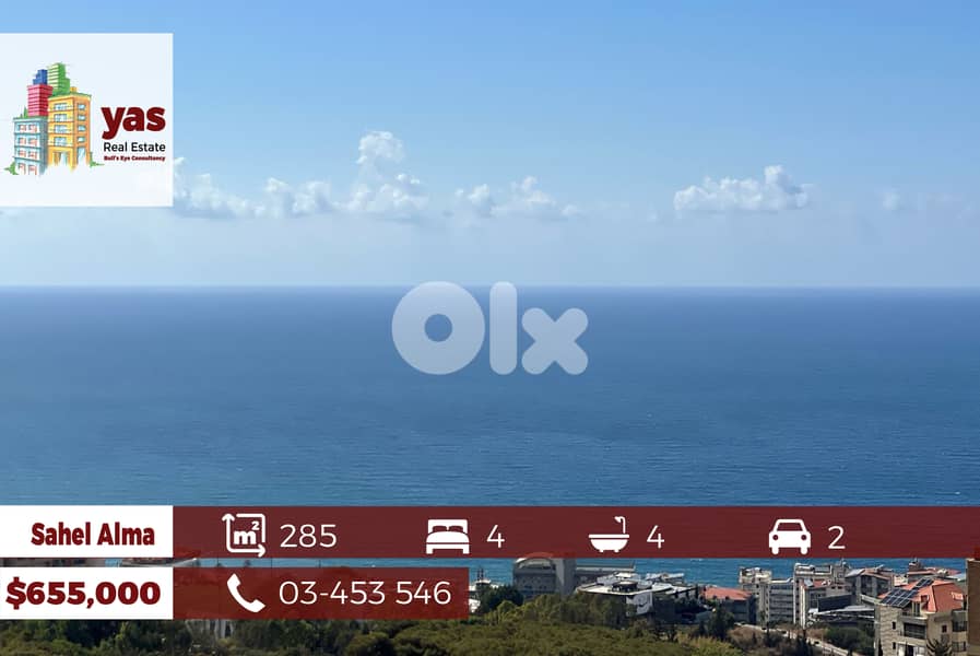 Sahel Alma 285m2 | Open View | High End | Gated Community | IV 0