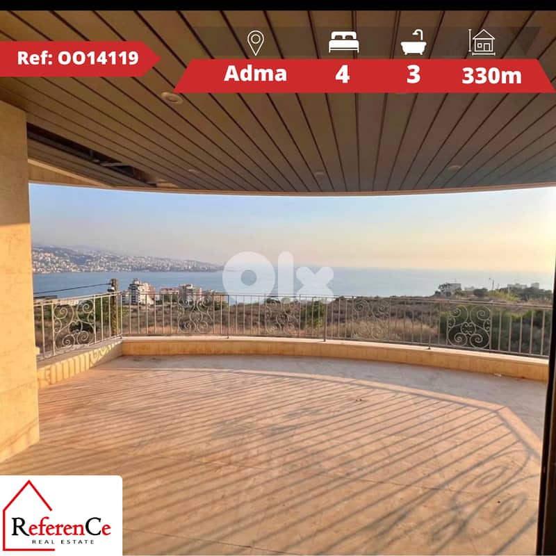 Amazing apartment in Adma for sale شقة رائعة للبيع في أدما 0