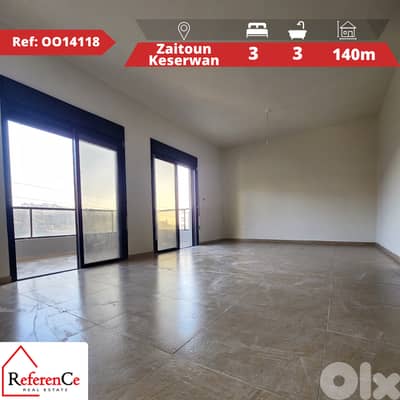Payment facilities apartment in Zeitoun شقة بتسهيلات في الدفع في زيتون