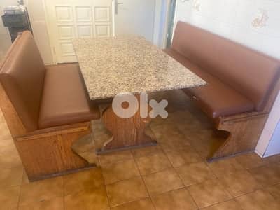 table plus benches