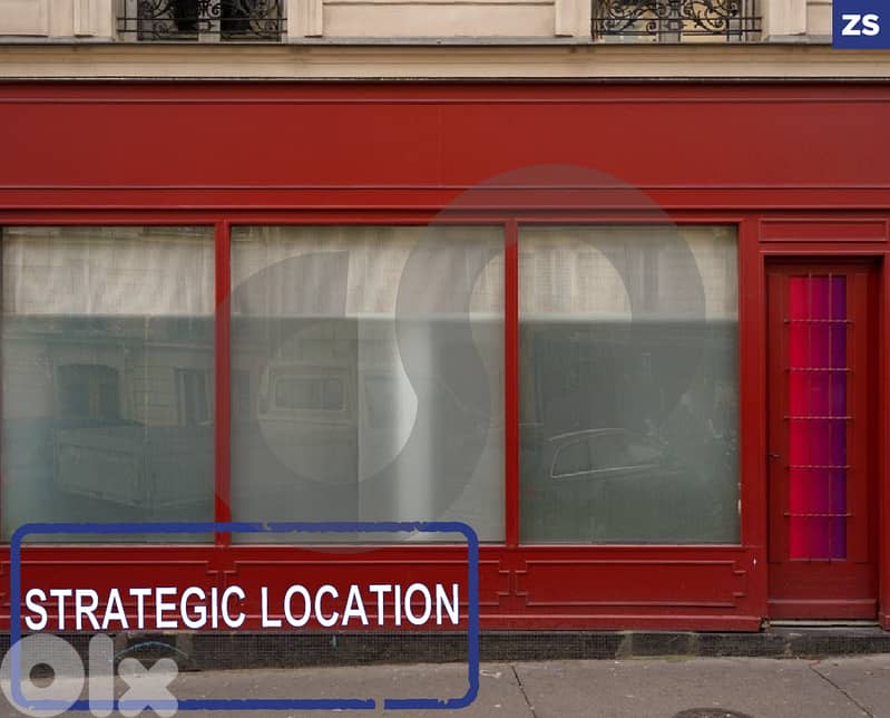 55 sqm shop for rent in Ras beirut-sakiet el janzeer REF#ZS127283 0