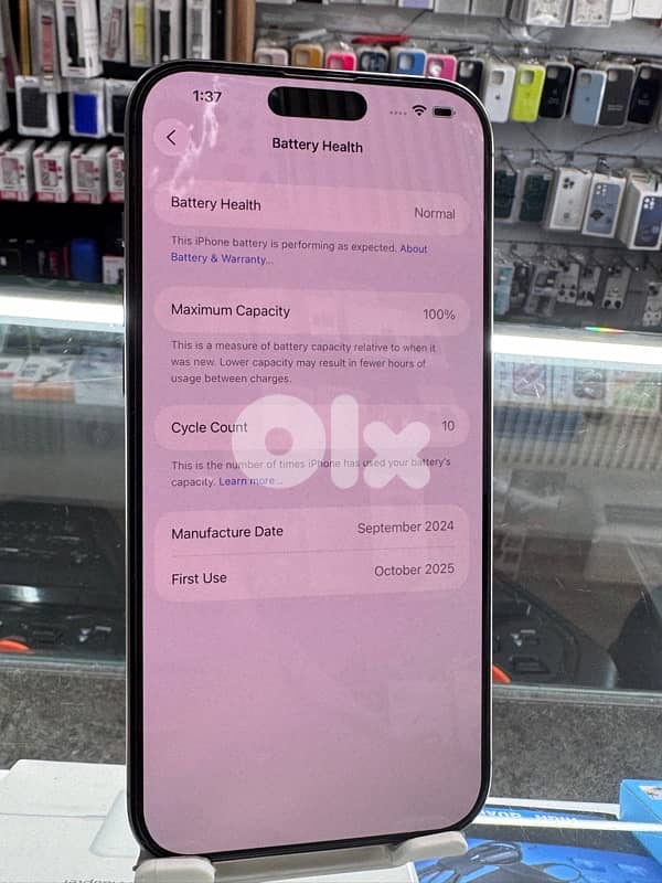 iPhone 16 pro max 256G like new 1
