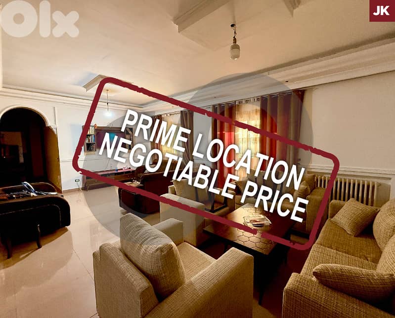 Prime location - Negotiable price -Hazmieh REF#JK127288 0