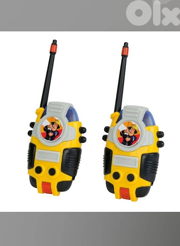 sam fireman walkie talkie up to 80m range 0