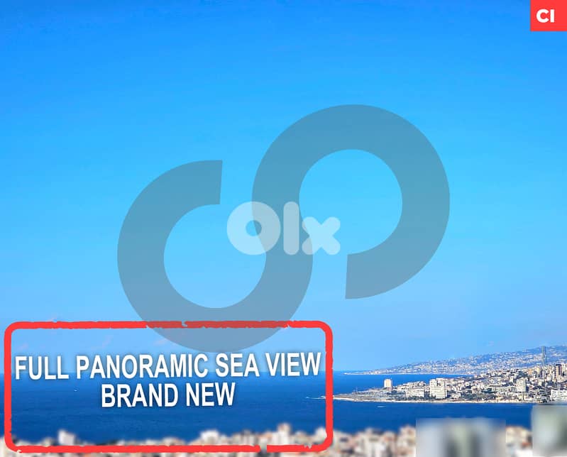 Luxurious, sea view, great deal, zouk mikael/زوق مكايل REF#CI127294 0