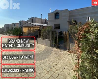 Duplex Villa, 50% Down payment, brand new, jamhour REF#RR127292