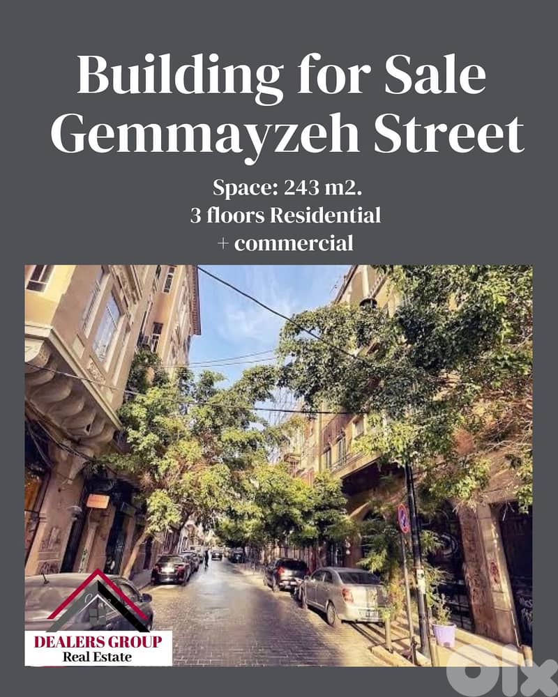 Building for sale in Main Street - Gemmayzeh -Achrafieh 0