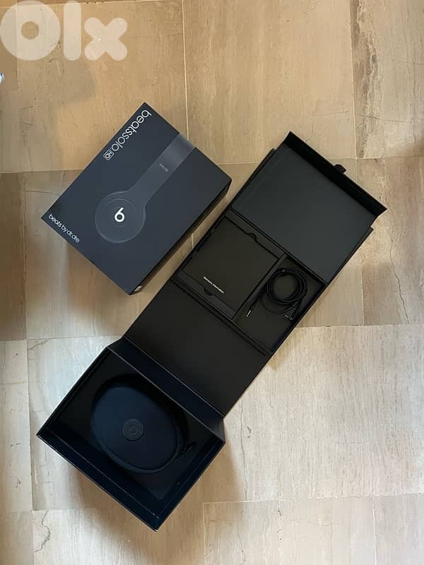 Headphones Beats Matte Solo HD - Headphones Wired - matte black 1
