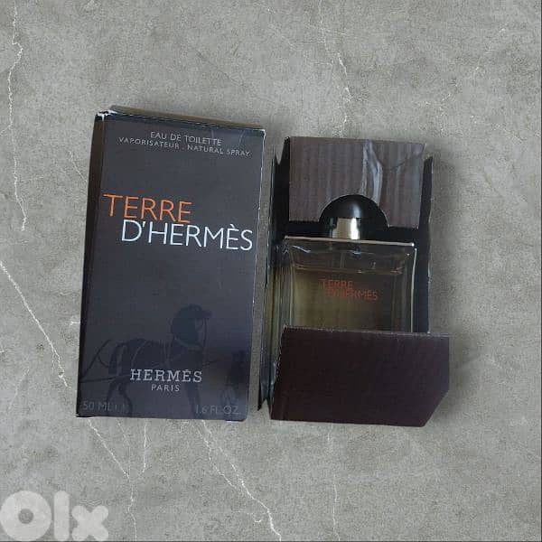 50ml terre dhermes perfume for men ٥٠مل ريحة للرجال (بارفان) 0