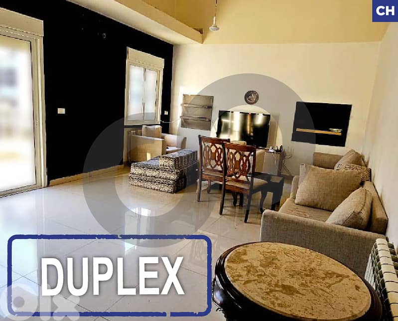 duplex -  large balcony with sea view - ZOUK MOSBEH REF#CH127300 0
