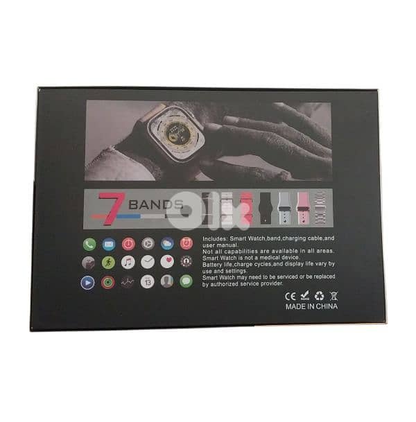 smartwatch+wireless bluetooth earphones+bands سماعات بلوتوث+ساعة ذكية 3