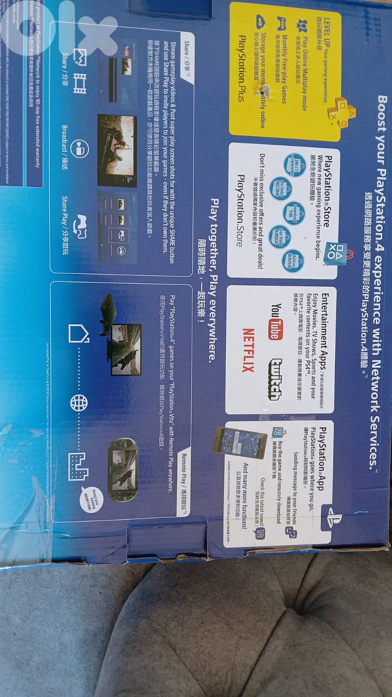 Ps4 slim with box 1