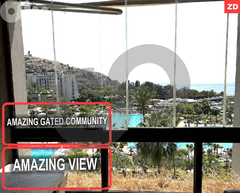amazing view, prime location, zouk mosbeh, holiday beach REF#ZD127303 0