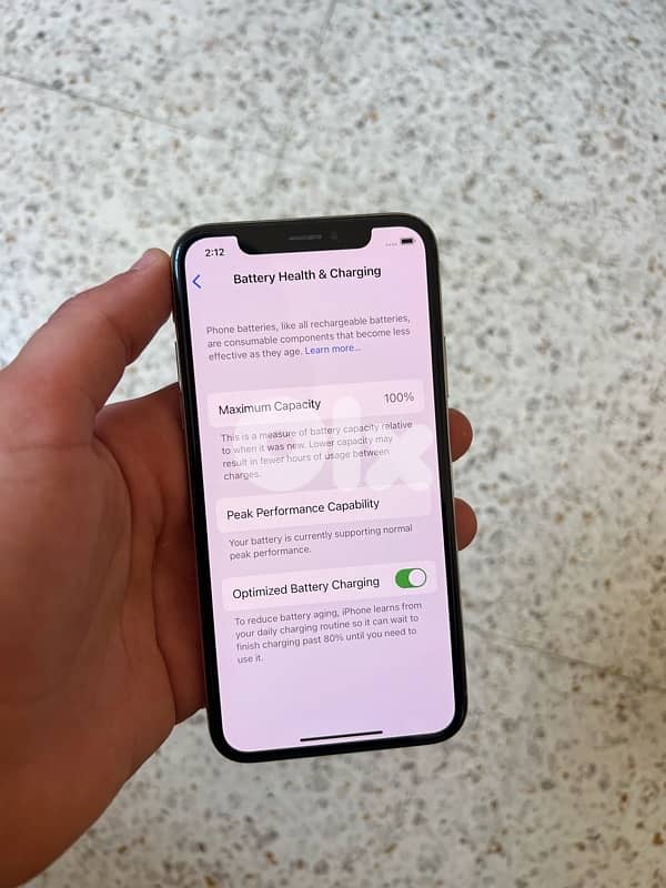 iPhone x 256gb used like new 2