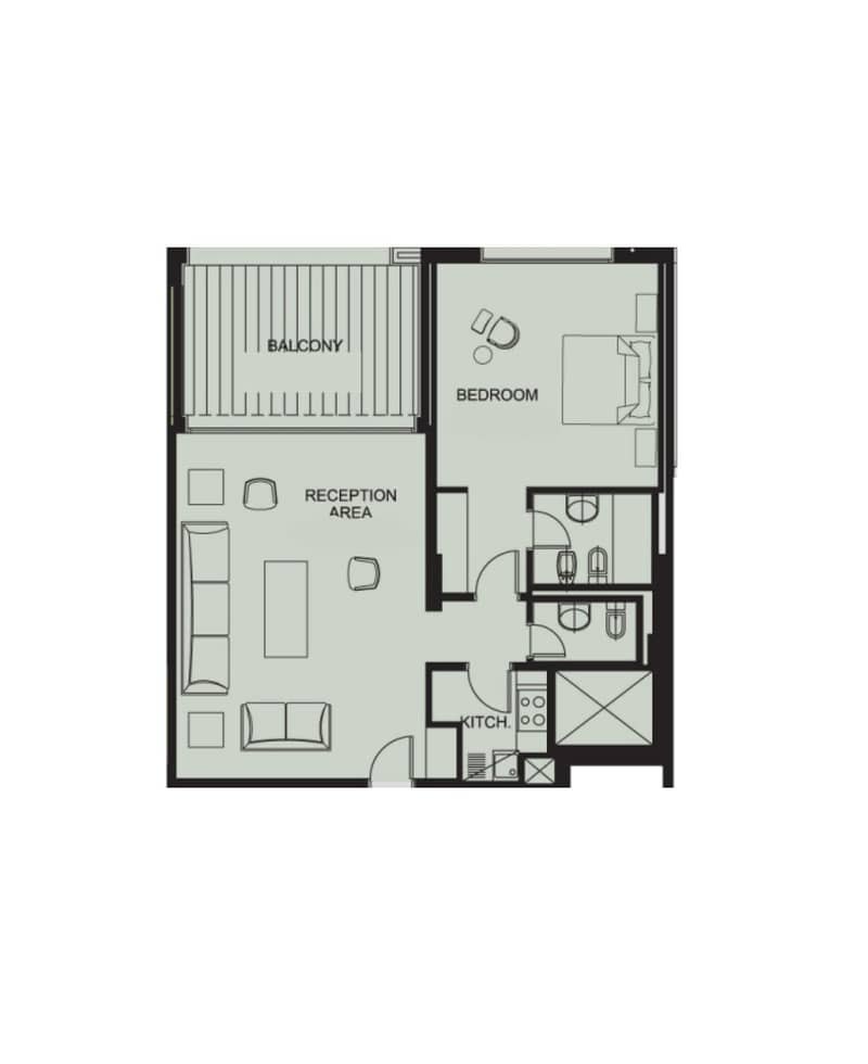 UNIQUE CATCH- 1 BEDROOM UNIT FOR SALE IN DOWNTOWN 0