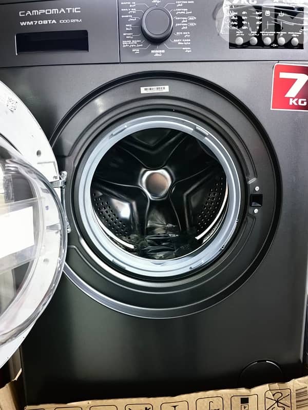 Washer Campomatic 7kg Silver 1