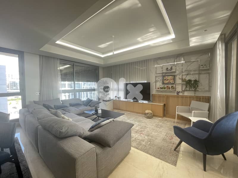 Furnished apartment rent Waterfront Dbayeh شقة مفروشة للإيجار في ضبية 0