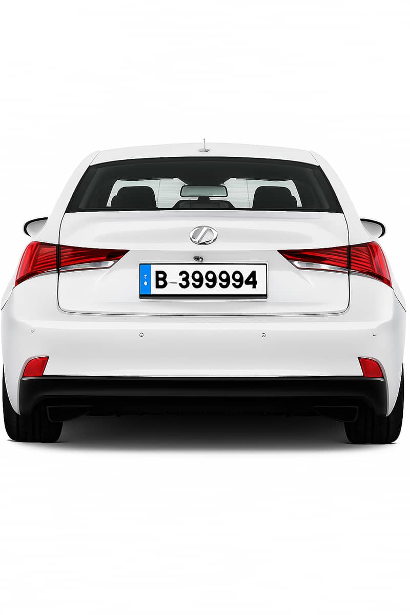 Special Car Plate number صك تخصيص جاهز 0