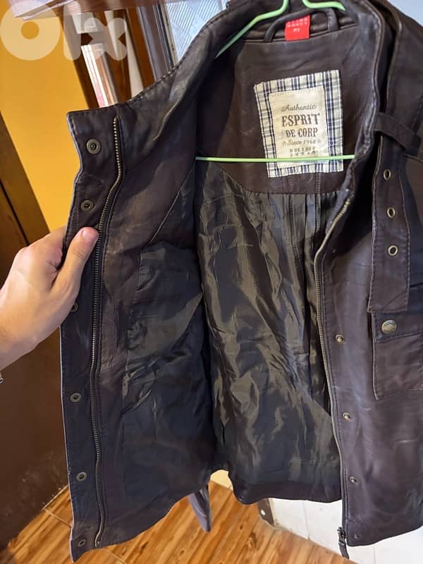 Authentic Esprit 100% Lamb leather 2