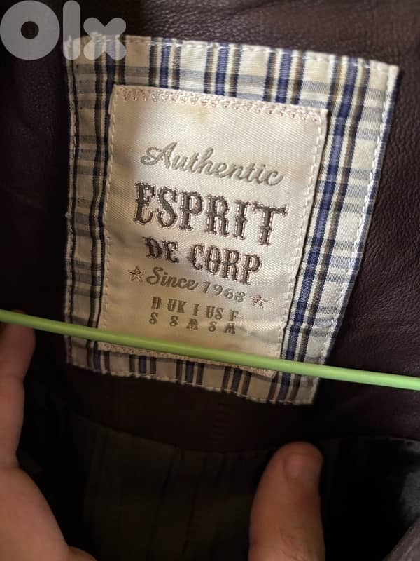 Authentic Esprit 100% Lamb leather 4