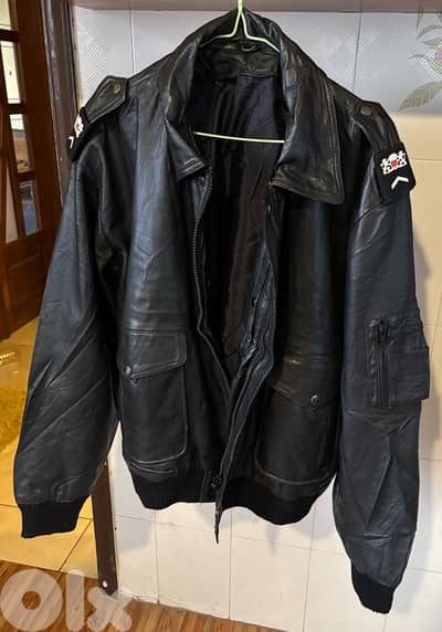 Vintage Real 100% leather jacket
