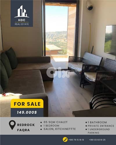 Chalet In Faqra for sale 65 sqm for 149.000$