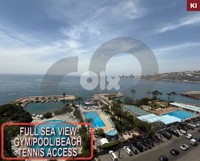 Prime location , Full sea view in jounieh/جونية REF#KI121296