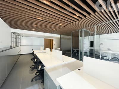 Furnished office rent Waterfront Dbaye مكتب مفروش للإيجار ضبية FIR2584
