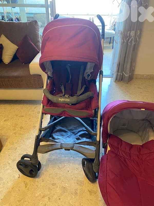High chair, stroller, car seat…. 2