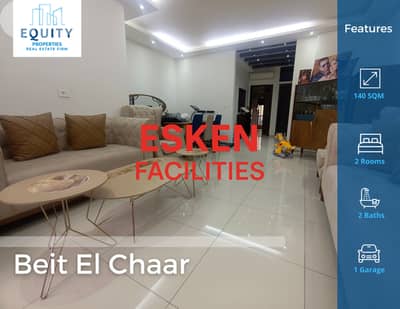 140 SQM Apartment For Sale In Beit El Chaar شقة للبيع #MH201831