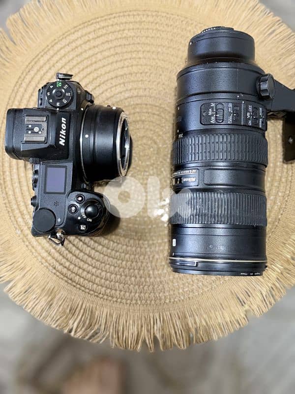 Camera,lens and adapter 4