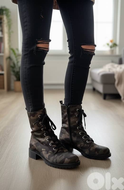 ALDO COMBAT BOOT 0