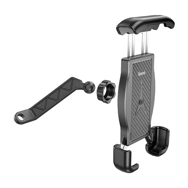 CA119 Rearview Mirror Motorcycle Phone Holder – 360° Adjustable Mount 2