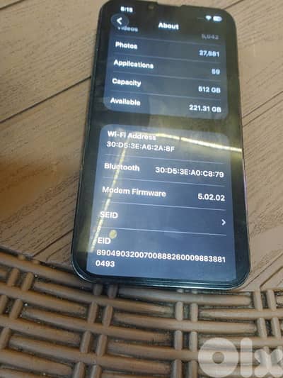 iphone 13 pro 512GB