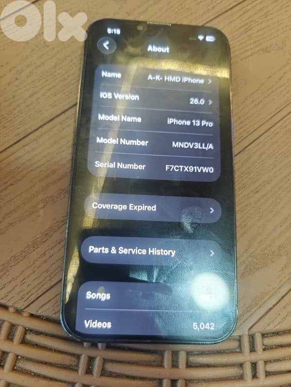 iphone 13 pro 512GB 5
