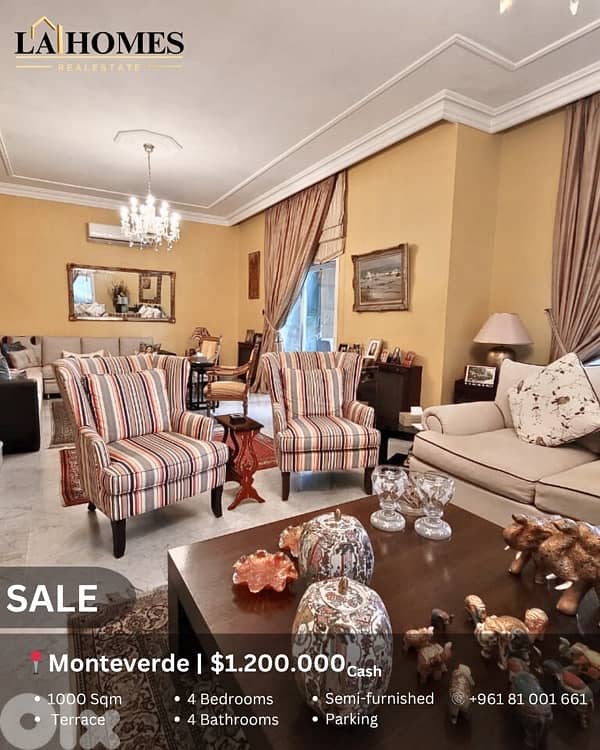 villa for sale in monteverde فيلا للبيع في مونتيفردي 0
