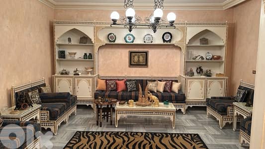 chairs salon and sofas with library