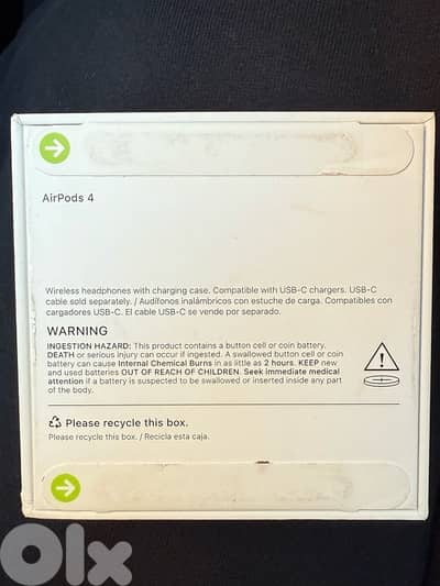 Apple AirPods 4 (2024) – Brand New & Sealed – USB-C