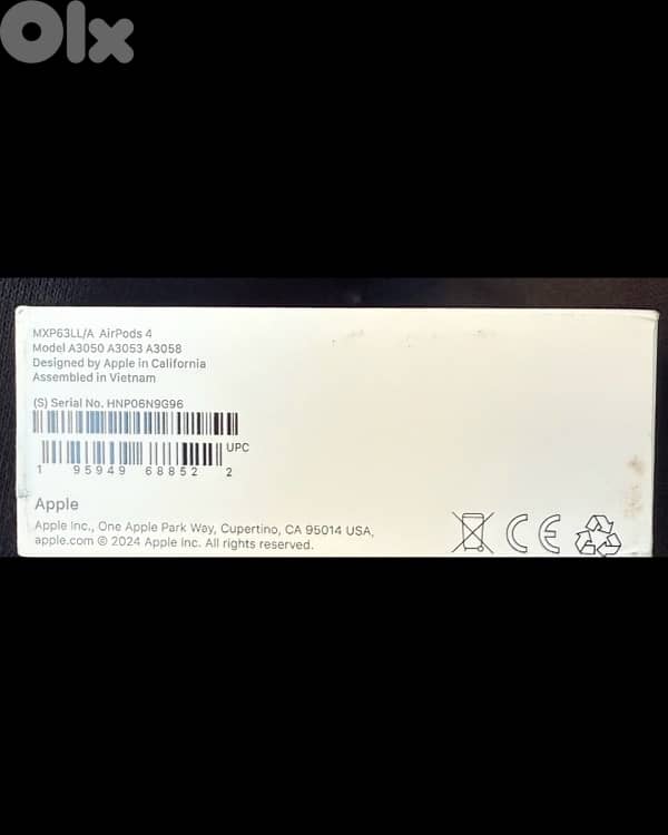 Apple AirPods 4 (2024) – Brand New & Sealed – USB-C 3
