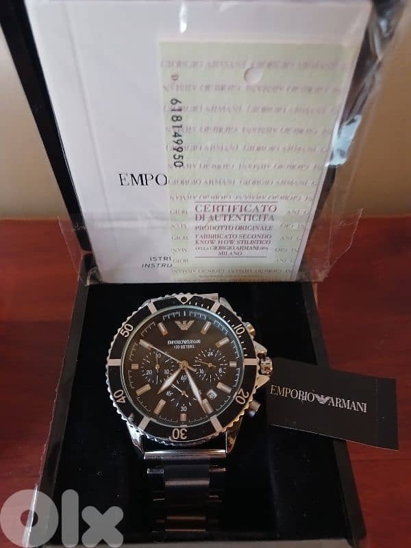 emporio armani watch 0
