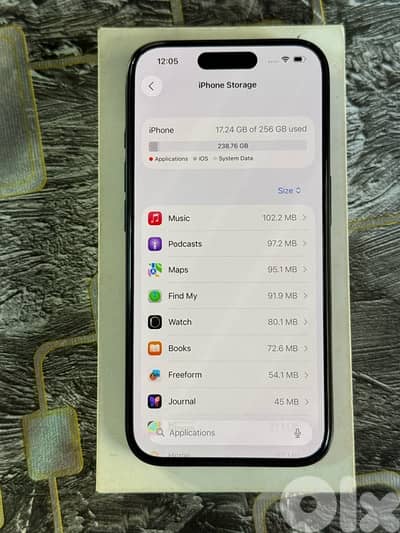 iPhone 15 pro 256gb