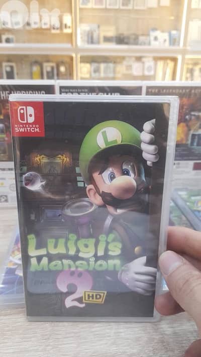 CD nintendo Luigi's mansion 2 Hd