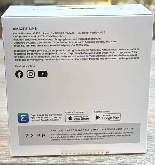 Amazfit Bip 6 Red 1
