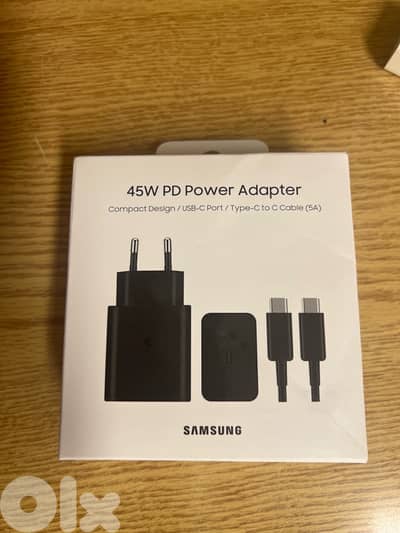 ORIGINAL Samsung Charger 45Watts (opened but not used)