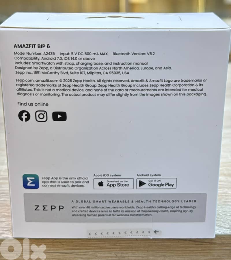 Amazfit Bip 6 Blush 1