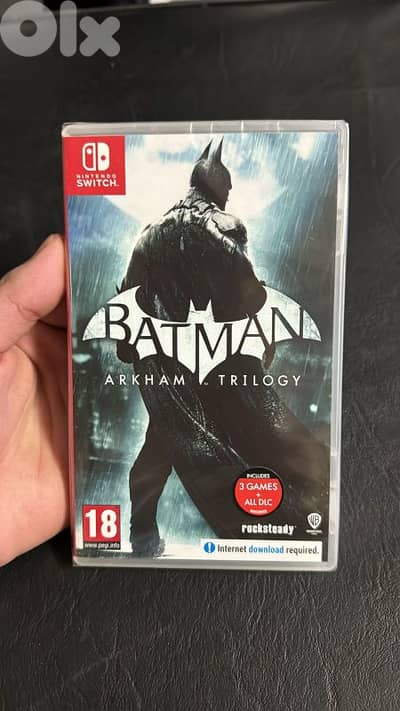 Cd Nintendo Batman arkham trilogy